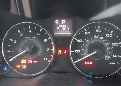 2012 Subaru Outback 2.5I Premium z USA, uszkodzony, nr VIN 4S4BRCBC3C3284732